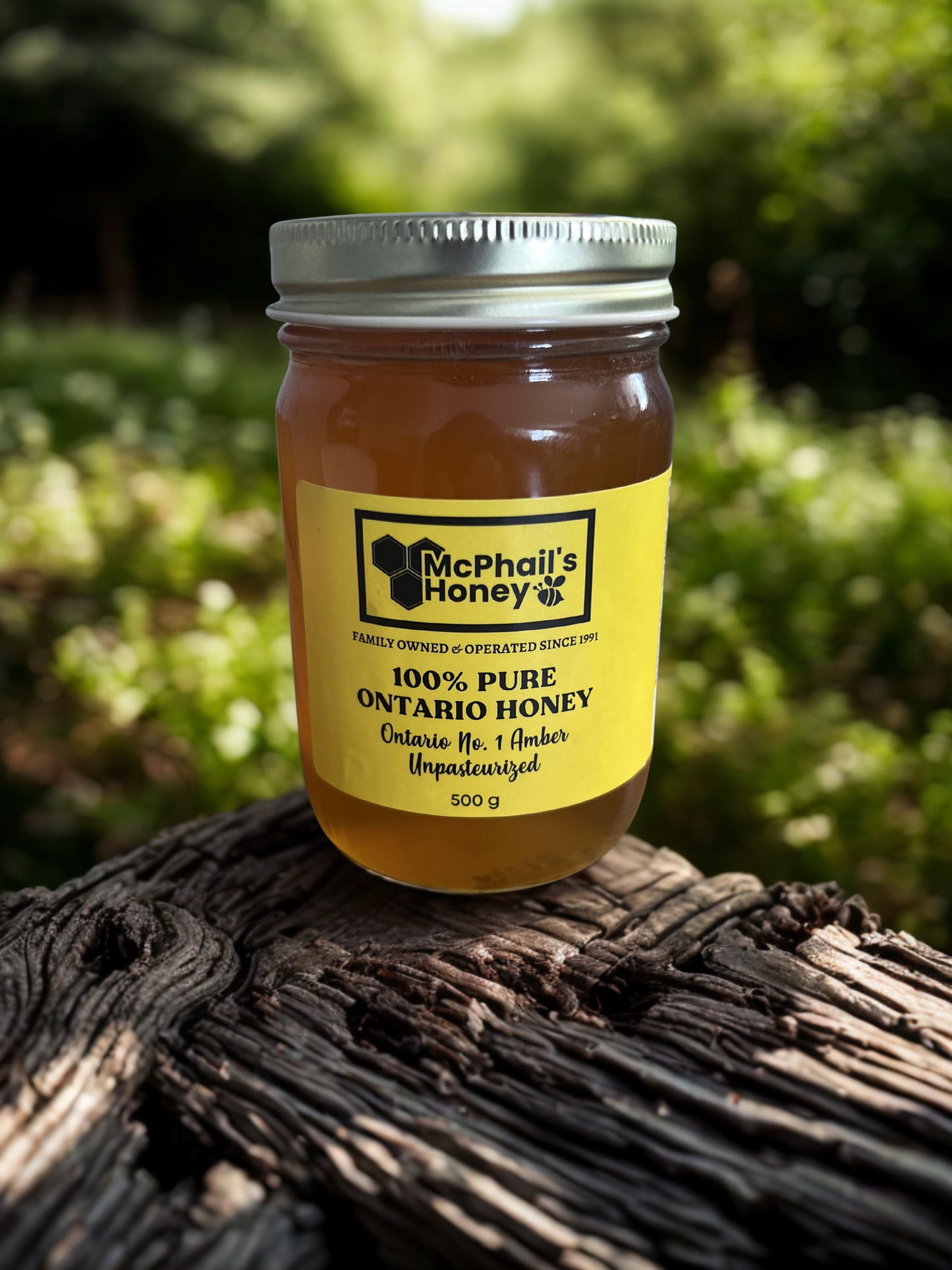 500g Liquid Honey - Glass Jar