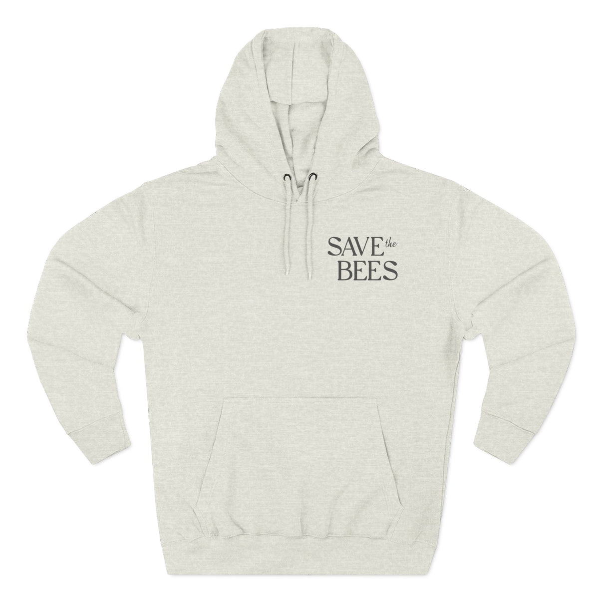 'Save the Bees' - Women's Three-Panel Fleece Hoodie