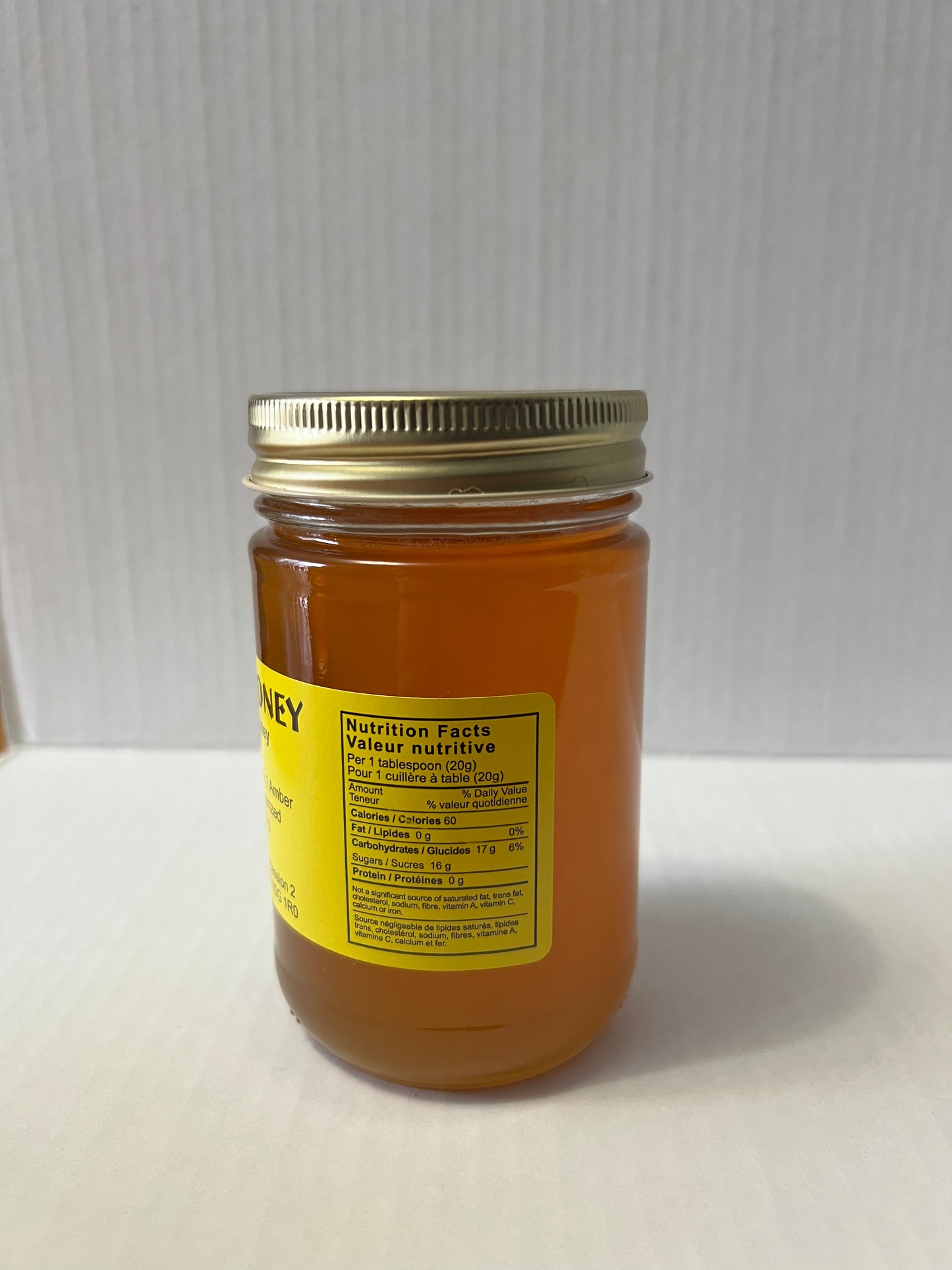 500g Liquid Honey - Glass Jar